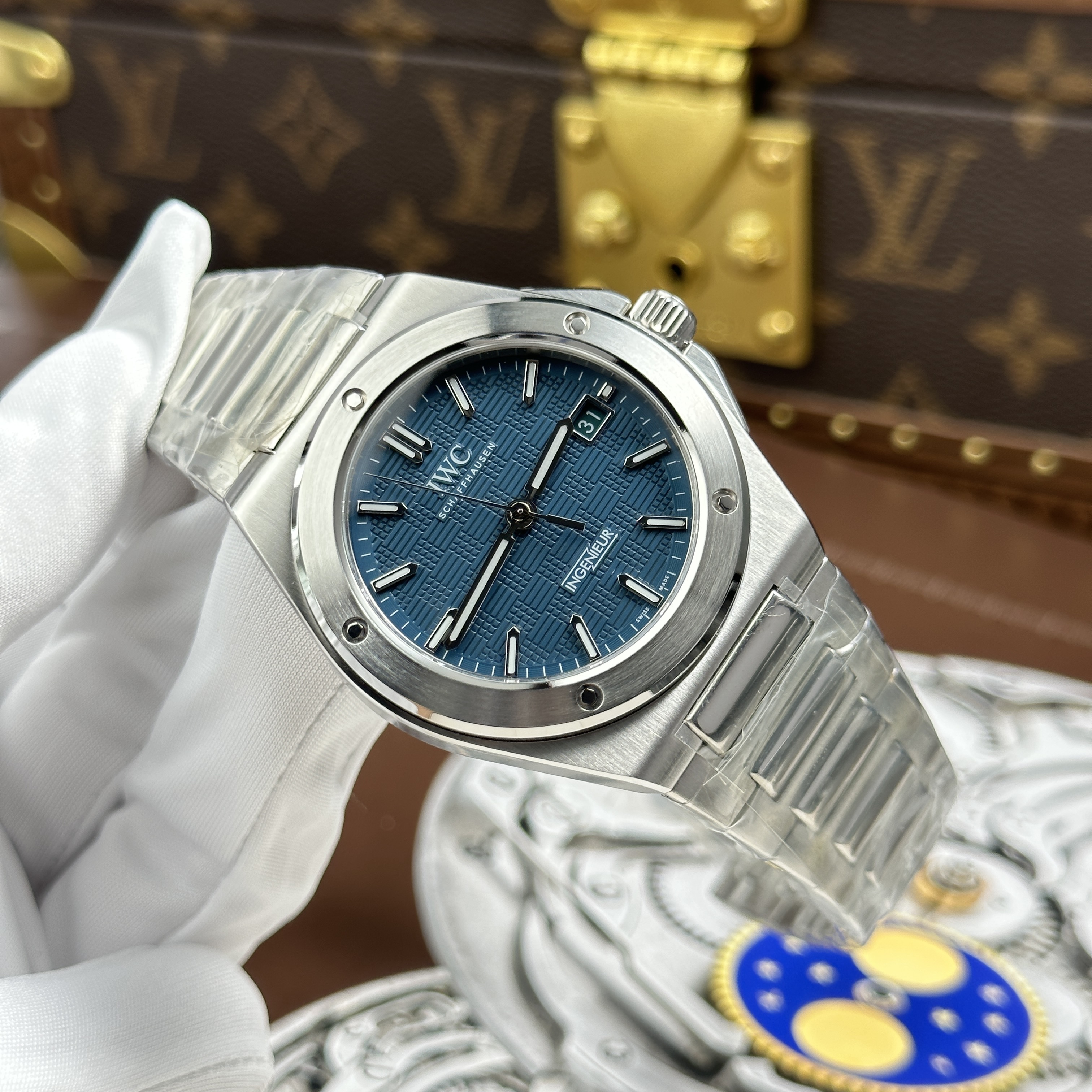 Đồng hồ IWC Ingenieur • Size 40mm • Xanh Navy