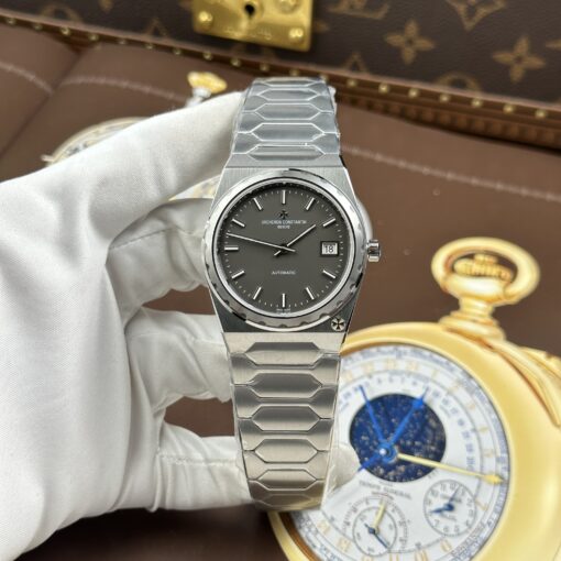 Đồng hồ Vacheron Constantin Historiques 222, mặt xám máy cơ Thụy Sỹ, Size 37mm