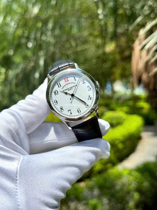 Đồng hồ Vacheron Constantin Historiques 86122, mặt trắng dây da, size 39mm
