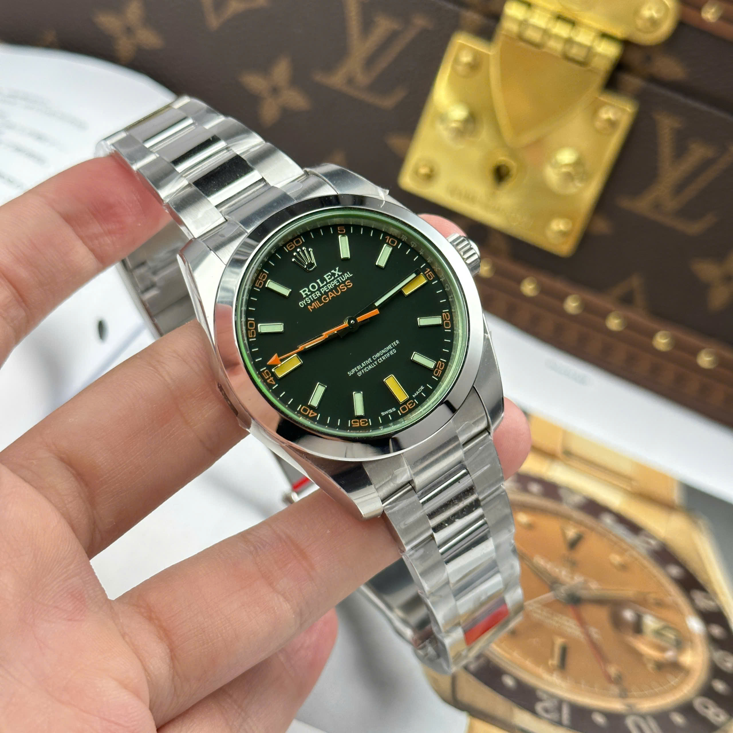 Đồng hồ Rolex Milgauss 116400GV • Size 40mm