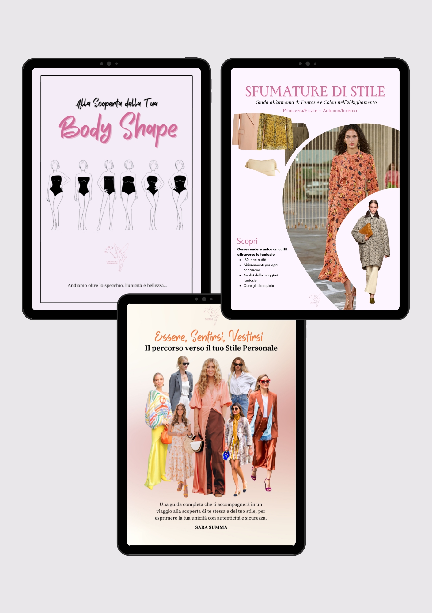 Il Percorso verso il Tuo Stile Personale + Alla Scoperta della Tua Body Shape + Sfumature di Stile