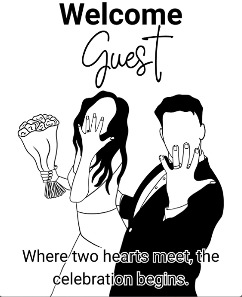 Custom Welcome Foam Board Sign, Wedding, Event Backdrop