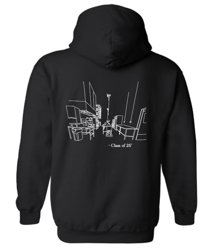 Class of 26' Graphic Pullover Hoodie