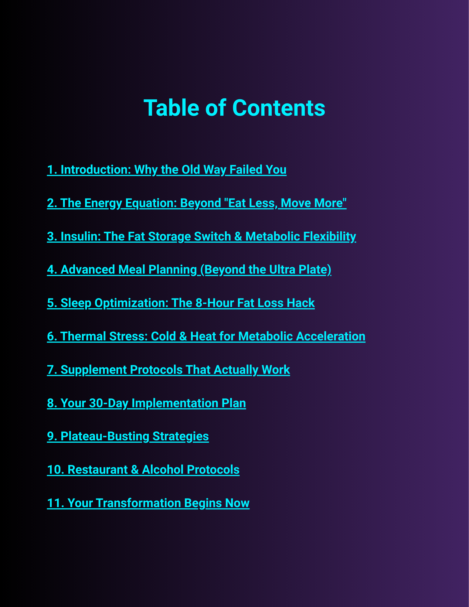 The Fat Loss Biohacking Blueprint Bundle