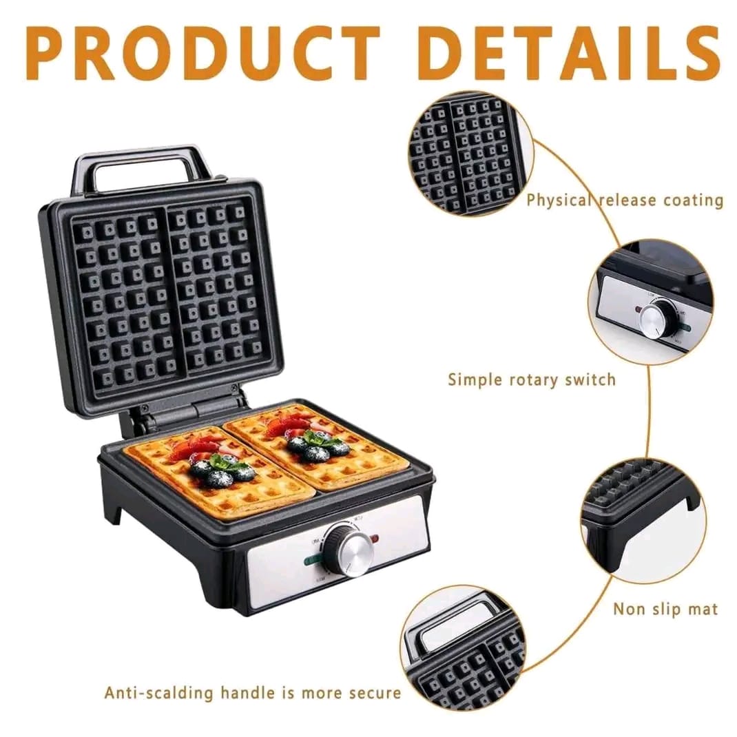 Waflera eléctrica profesional