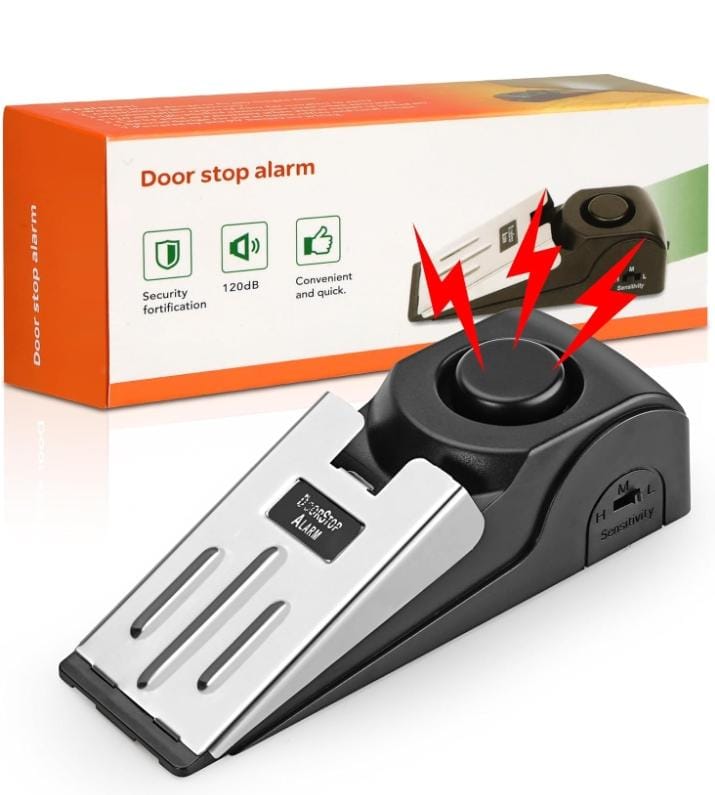 Tope de puerta con alarma