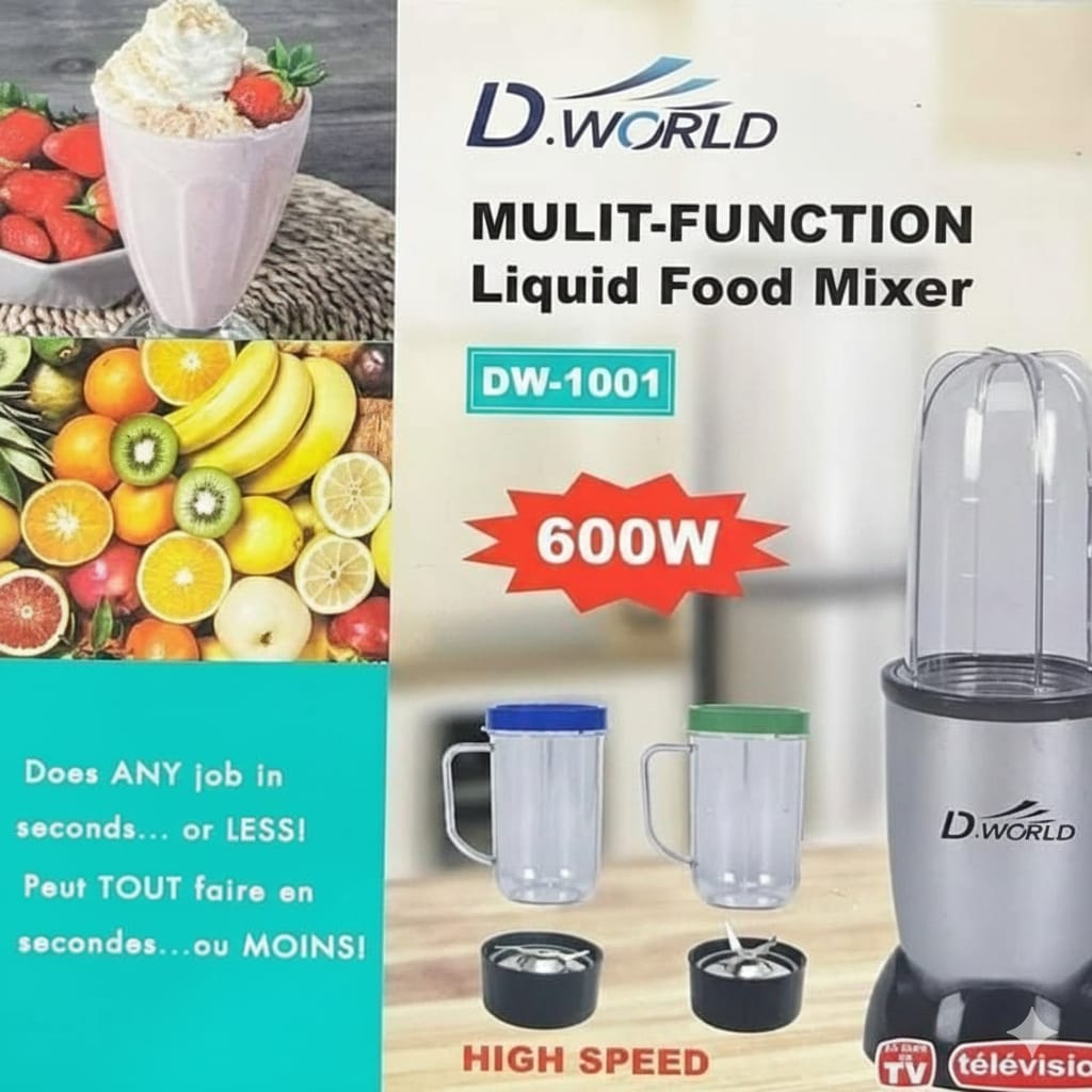 Licuadora de Alta Velocidad DWorld