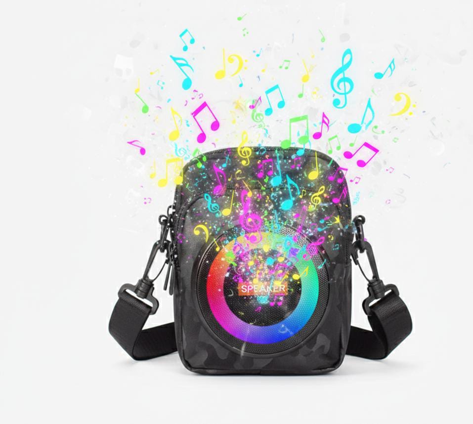 Bolso Parlante LED