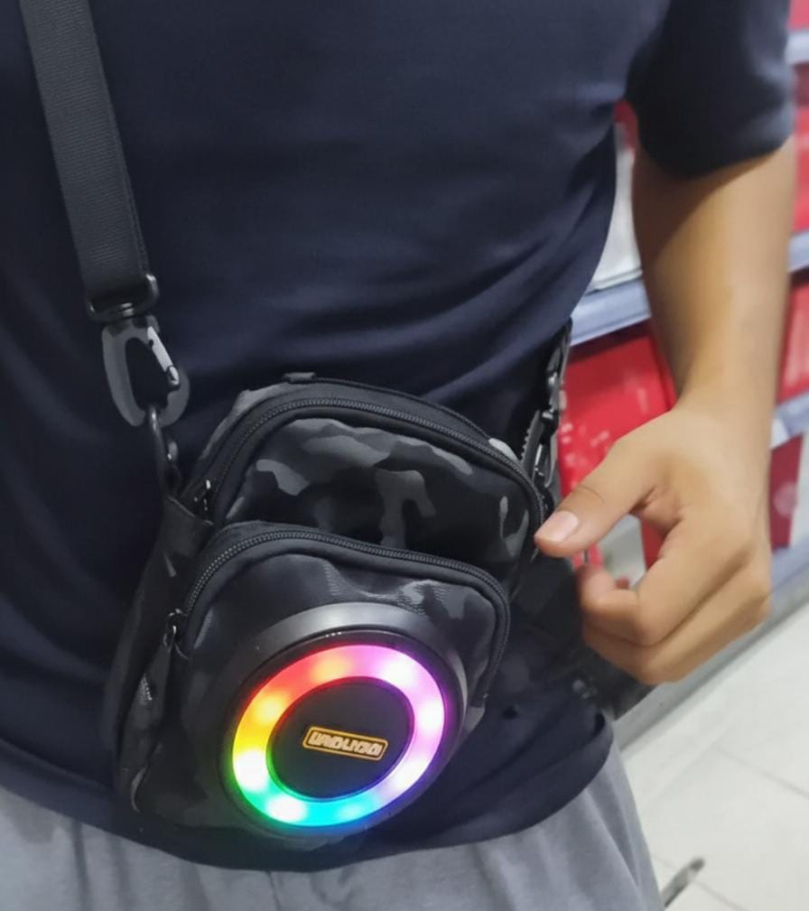 Bolso Parlante LED
