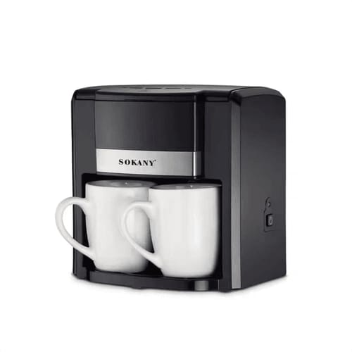 Cafetera Sokany Espresso máquina eléctrica para café incluye dos tazas