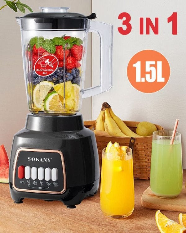 Licuadora SOKANY 3 en 1