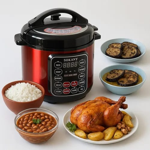 Olla de presión eléctrica SOKANY
