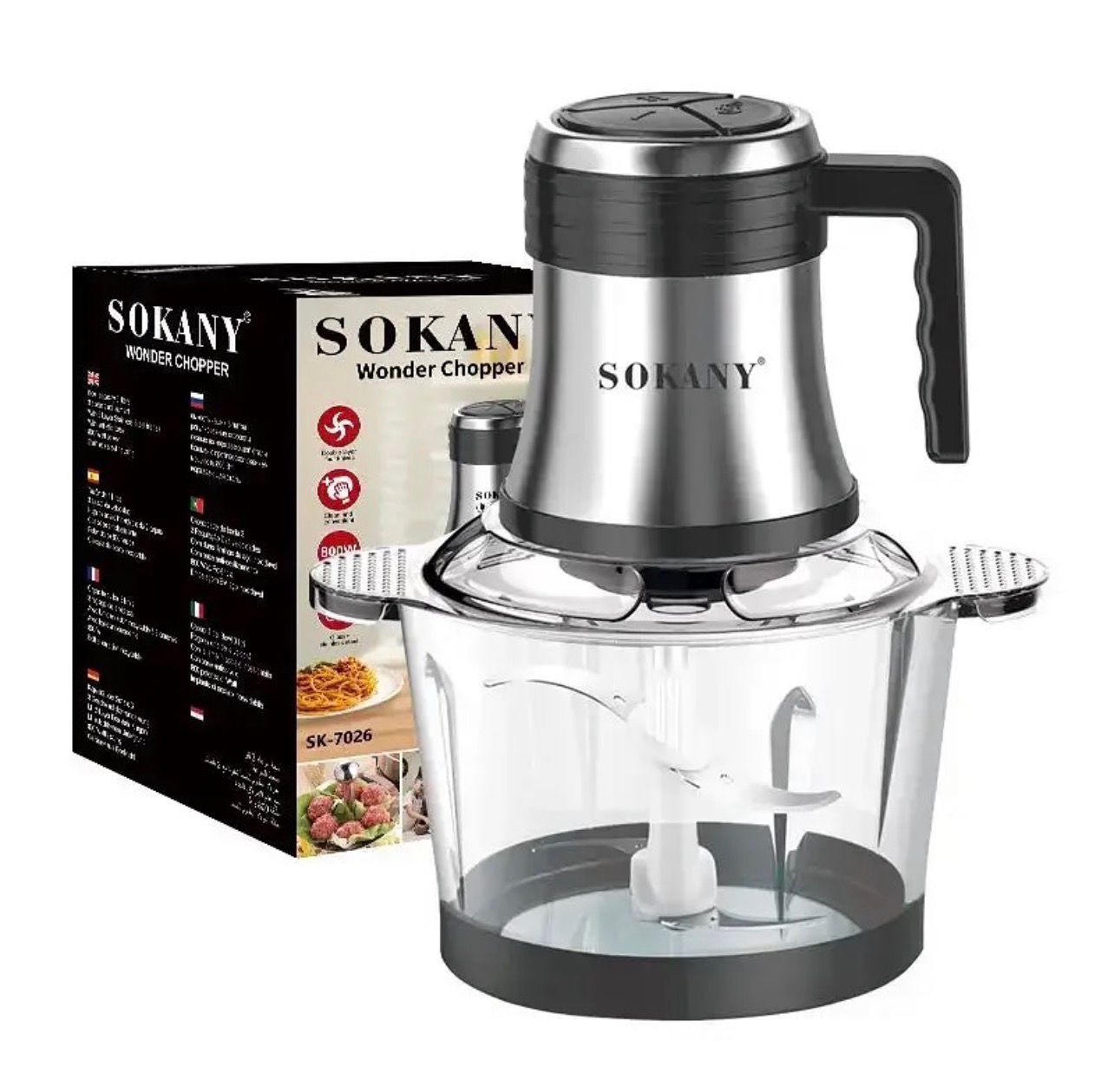 Picadora de carne Sokany trituradora de carne