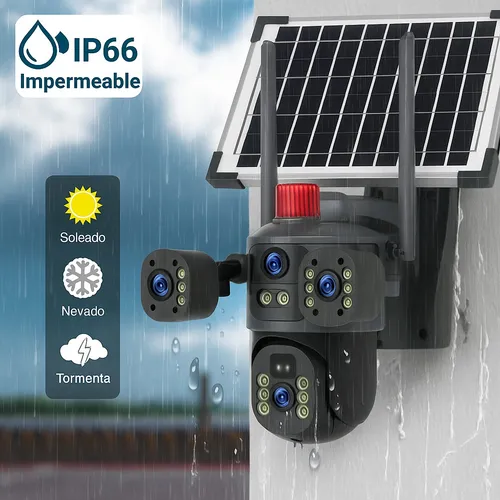 Cámara de Seguridad Solar V380 4G