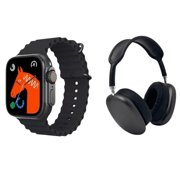 Combo Audífonos y Smartwatch P9 Ultra 2