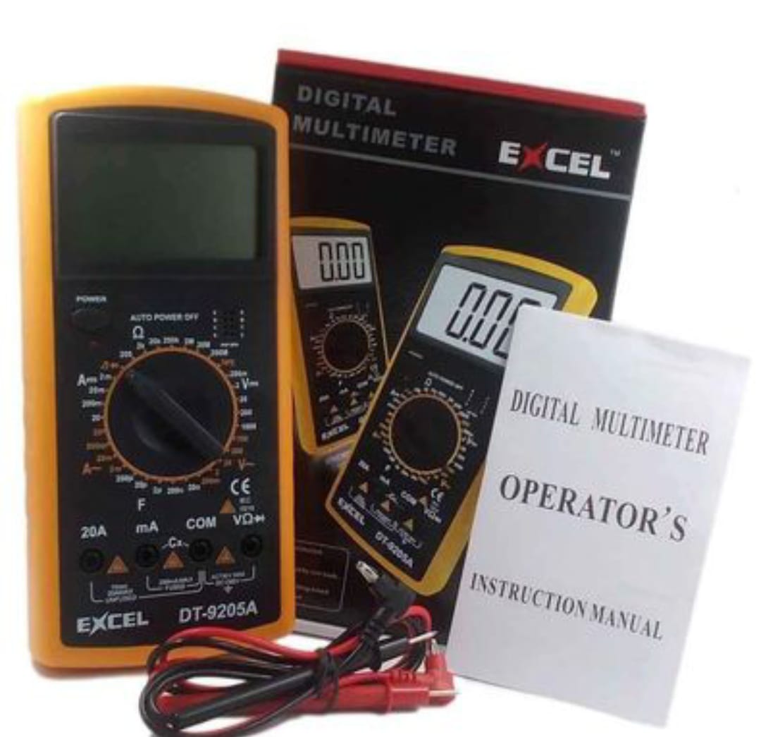 Multímetro Digital Excel DT9205A