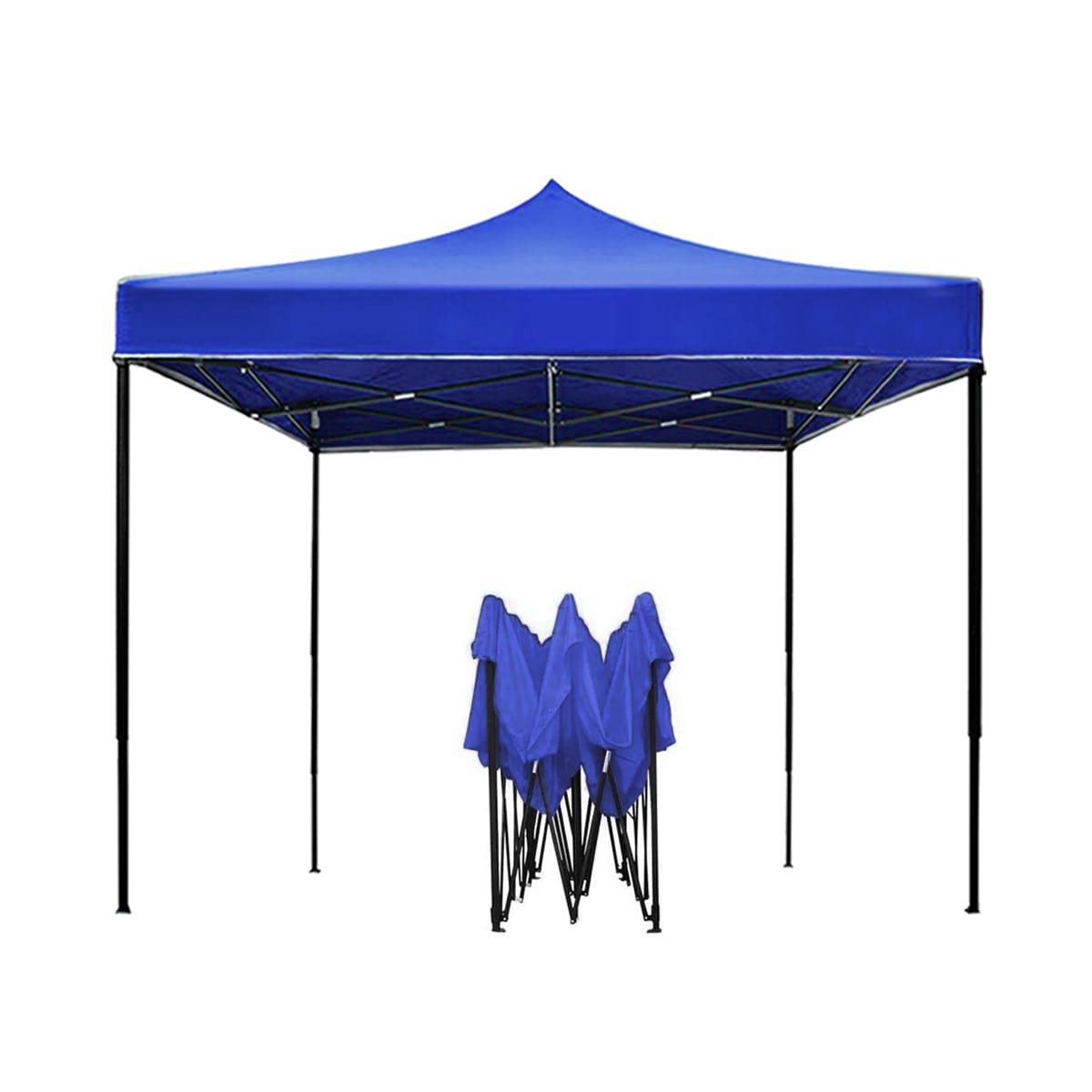 Carpa Plegable Azul 3x3m