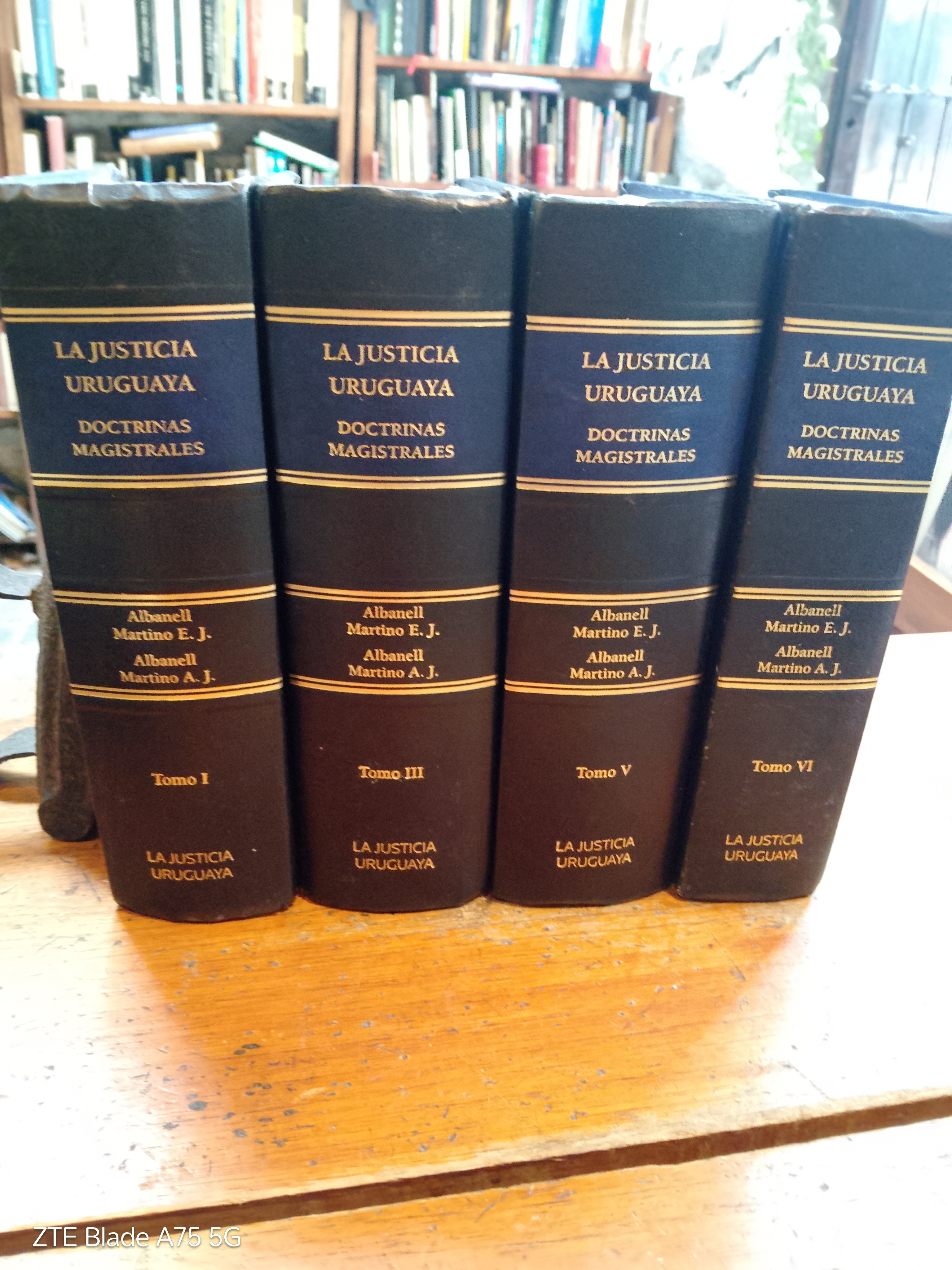 La Justicia Uruguaya - Doctrinas Magistrales (4 Tomos)