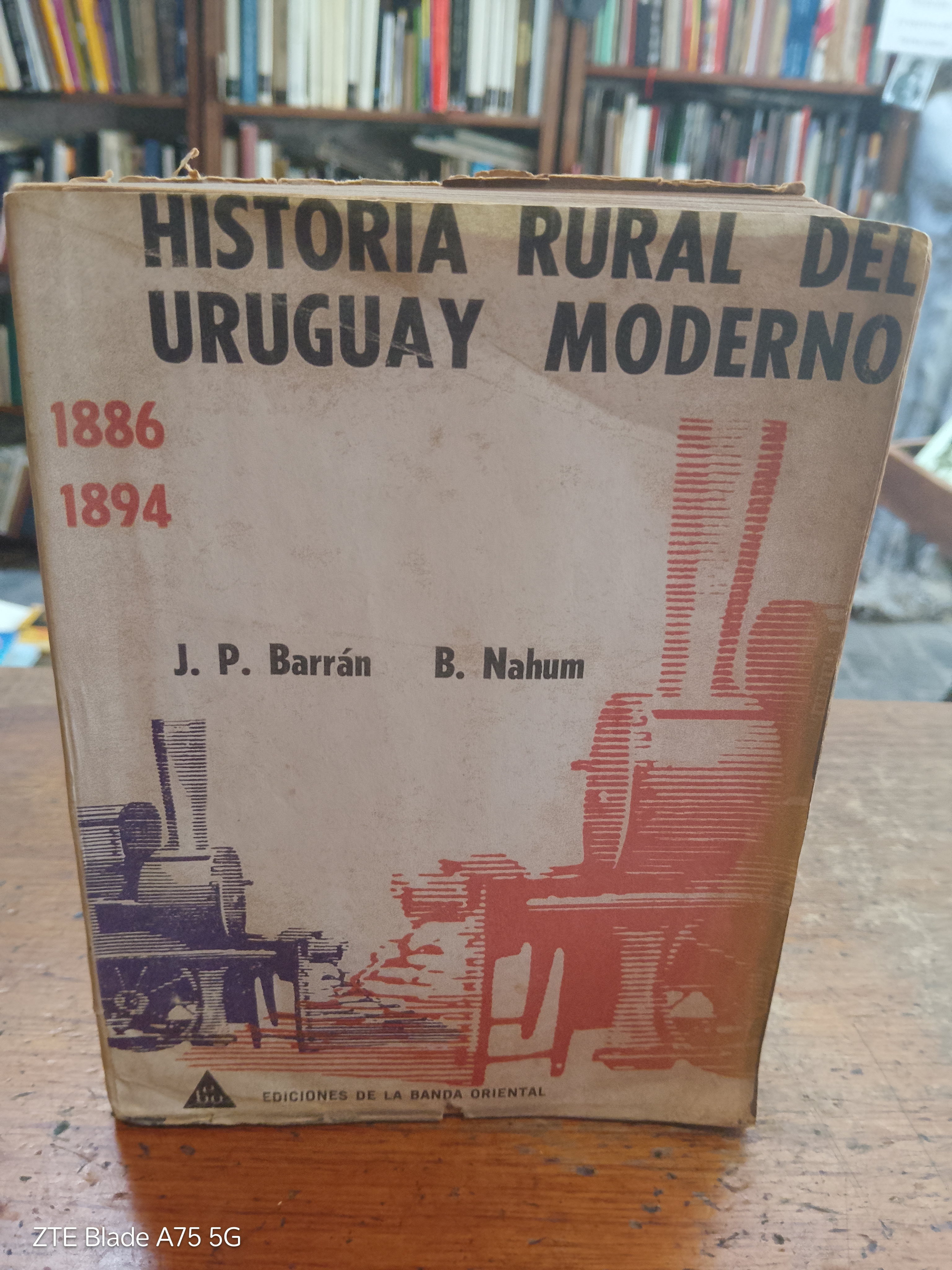 Historia rural del Uruguay moderno tomo 2 Barrán y Nahum