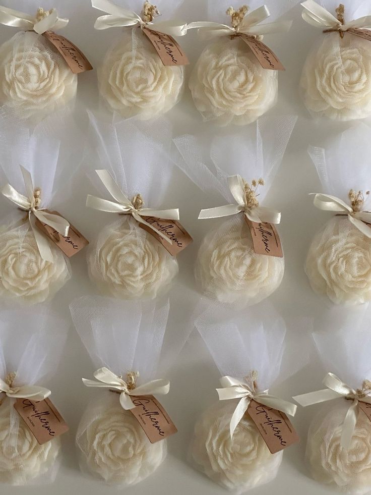 Rosa Individual en Tul de Gala