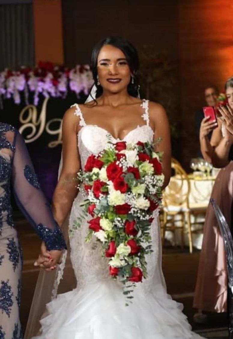 Bouquet en Cascada Royal