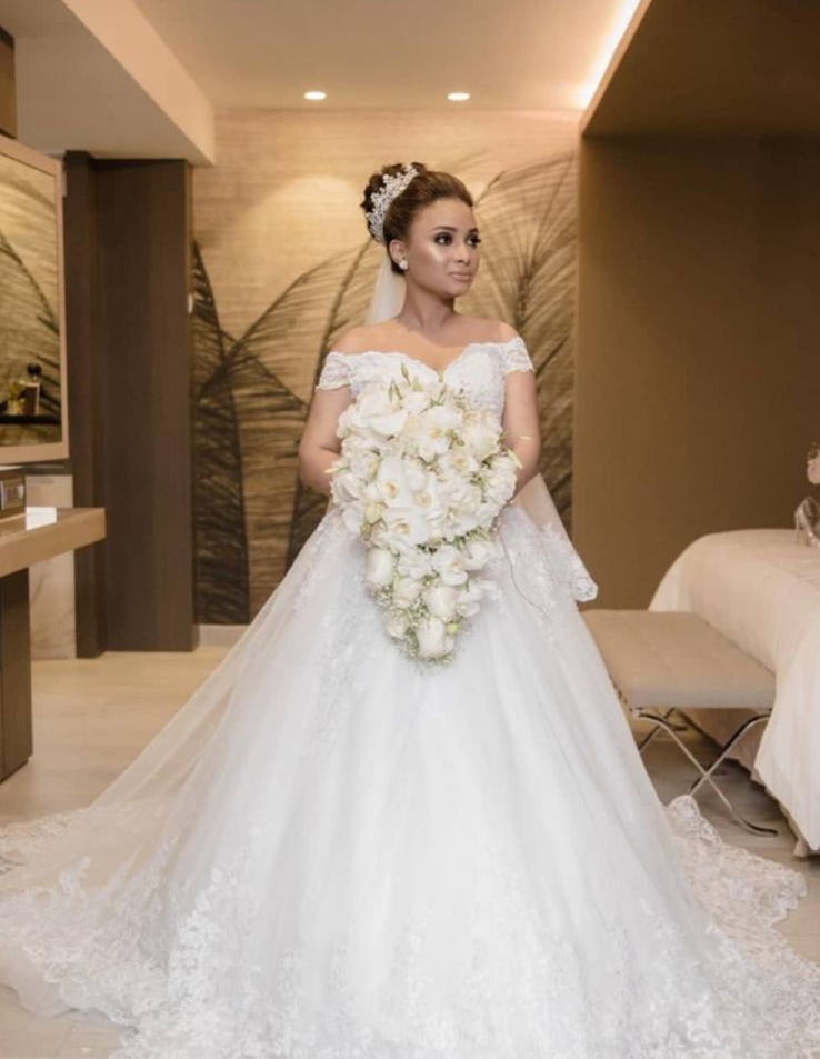 Bouquet en Cascada Majestic Orchid