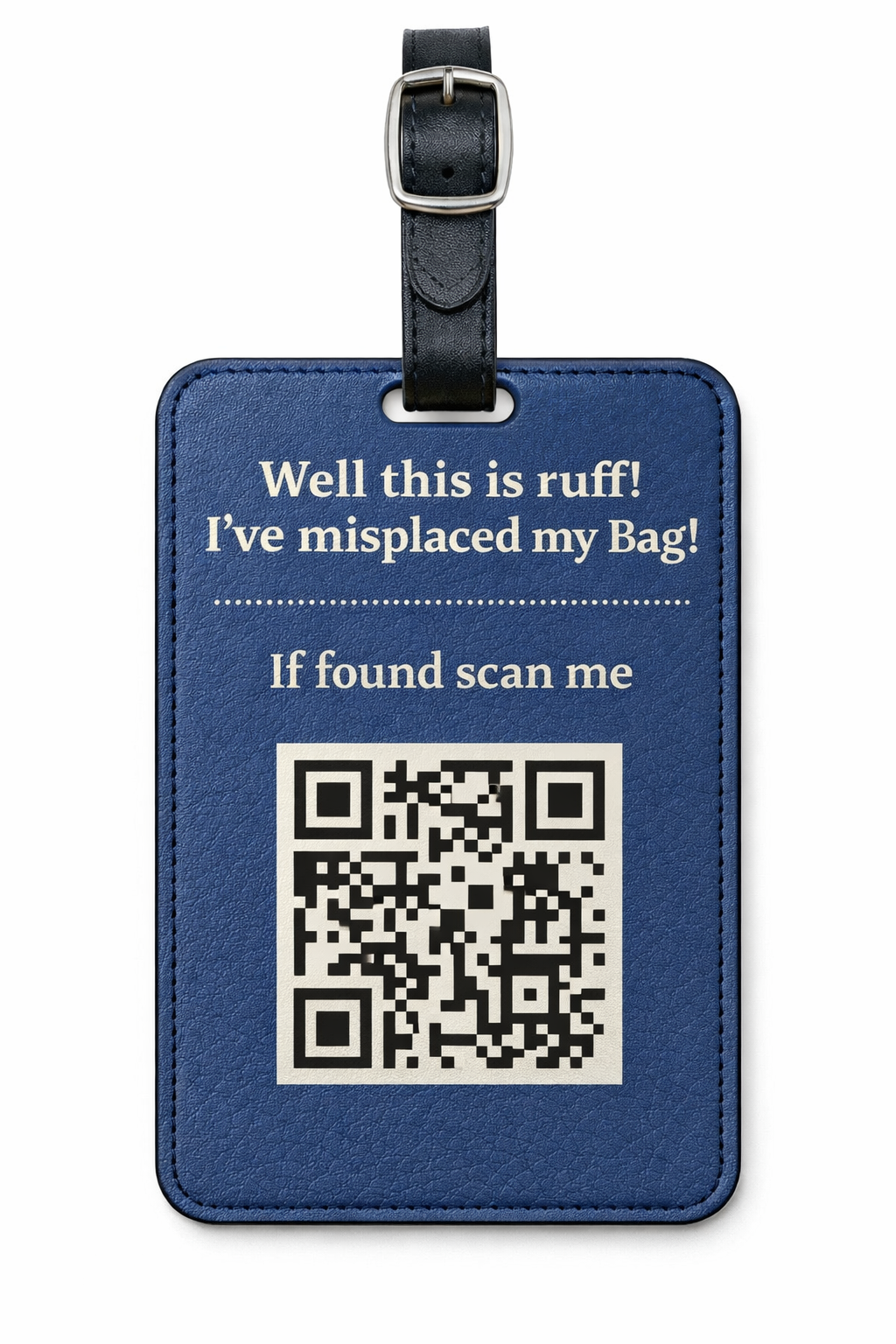 Smart QR Luggage Tag