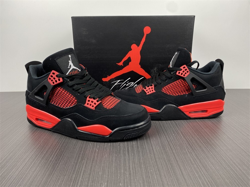 Tênis Air Jordan 4 Retro 'Red Thunder'