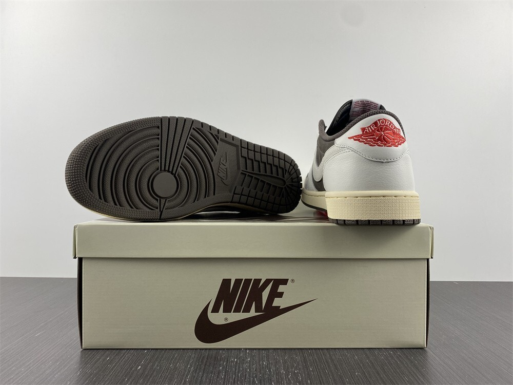 NIke Travis Scott x Air Jordan 1 Low OG Reverse Mocha