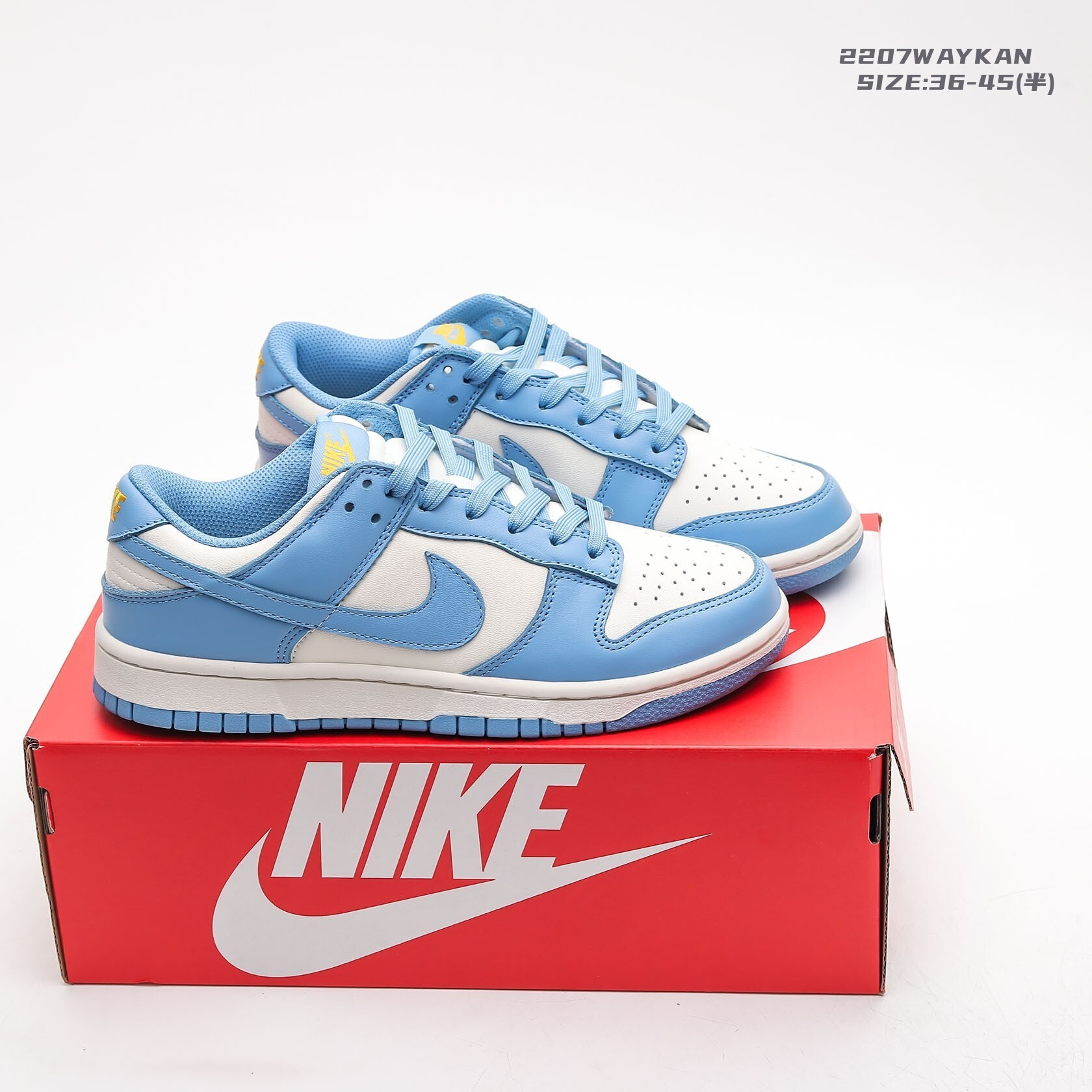Tênis Nike Dunk Low Preto e Branco