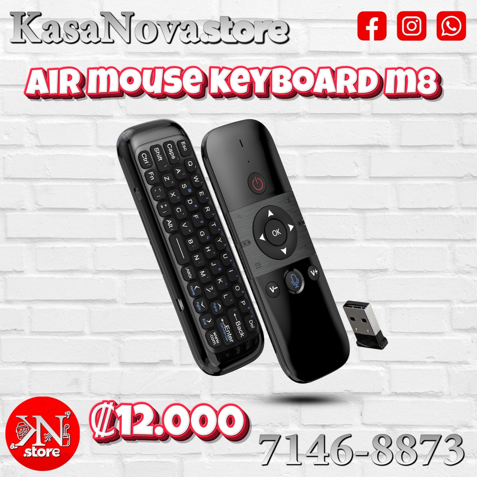 Air Mouse Keyboard M8