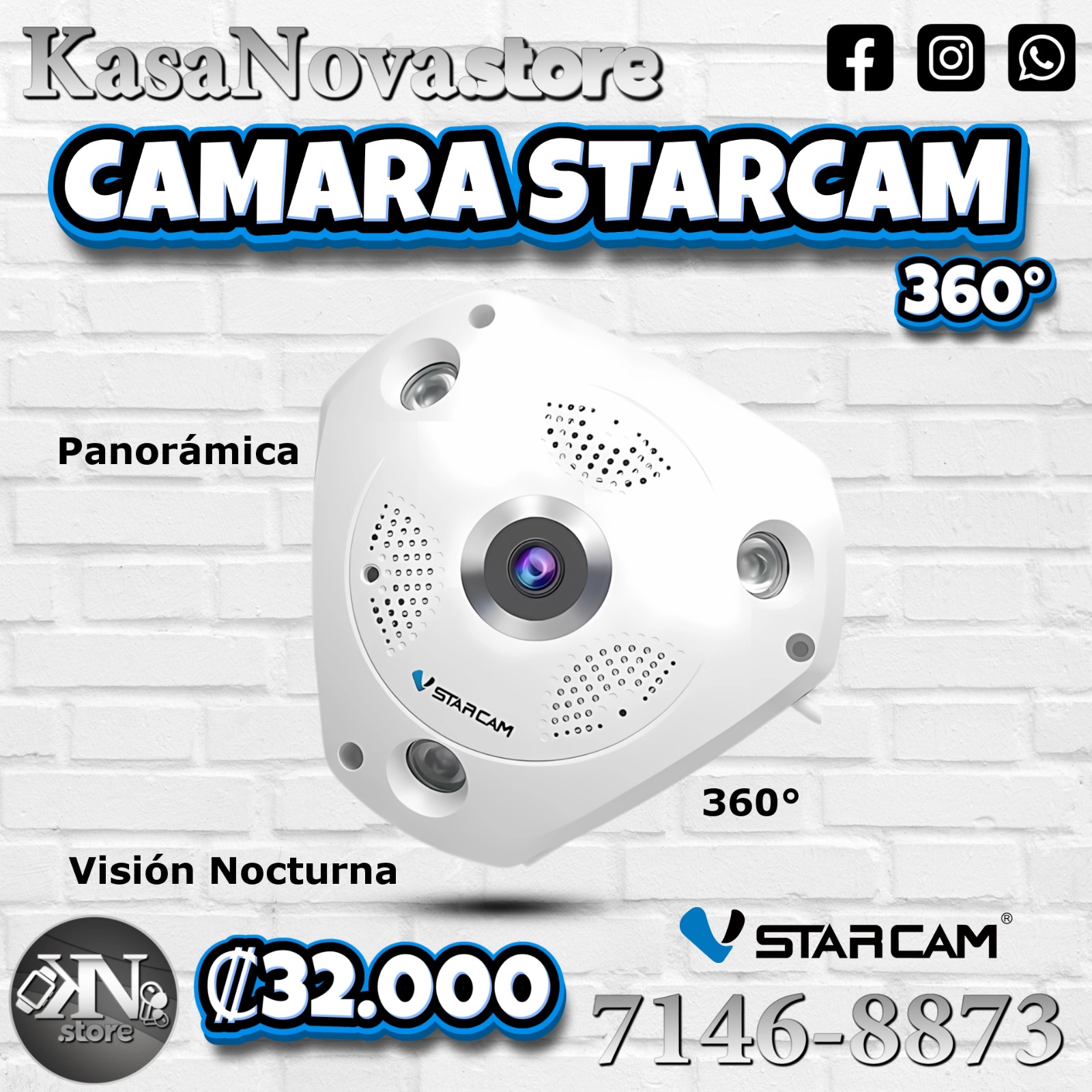Cámara Starcam 360°