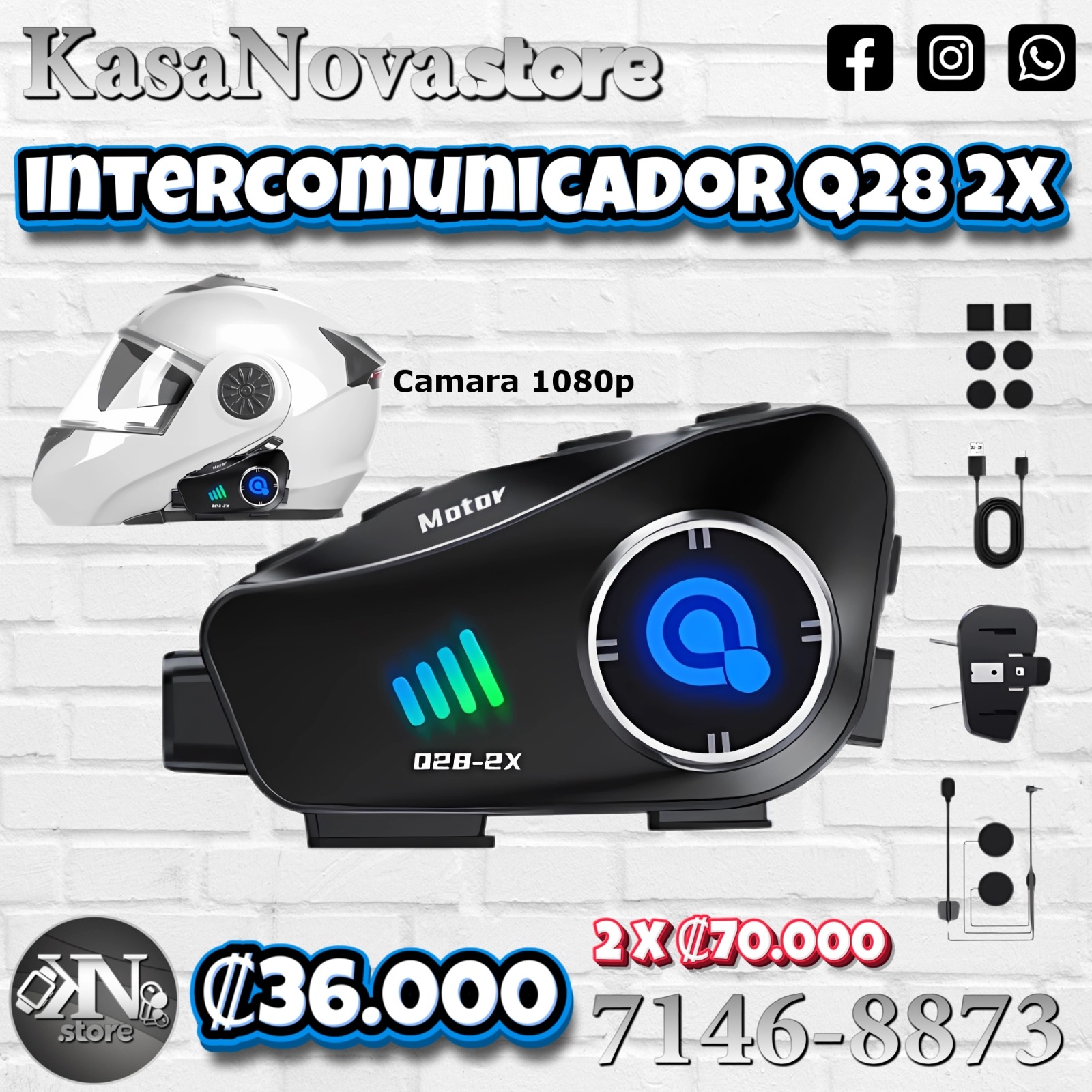 Intercomunicador Q28 2X