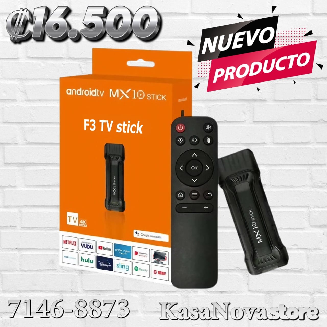 MX10 Stick F3 TV