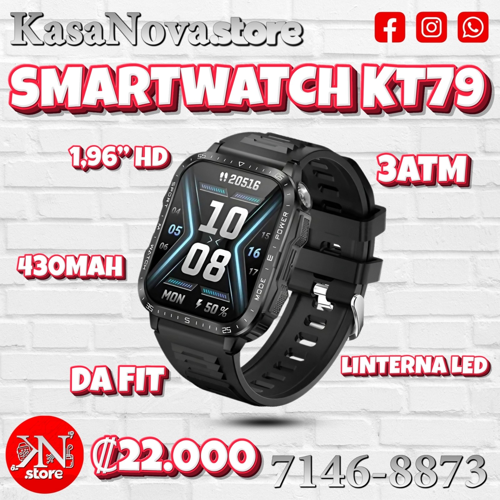 Smartwatch KT79