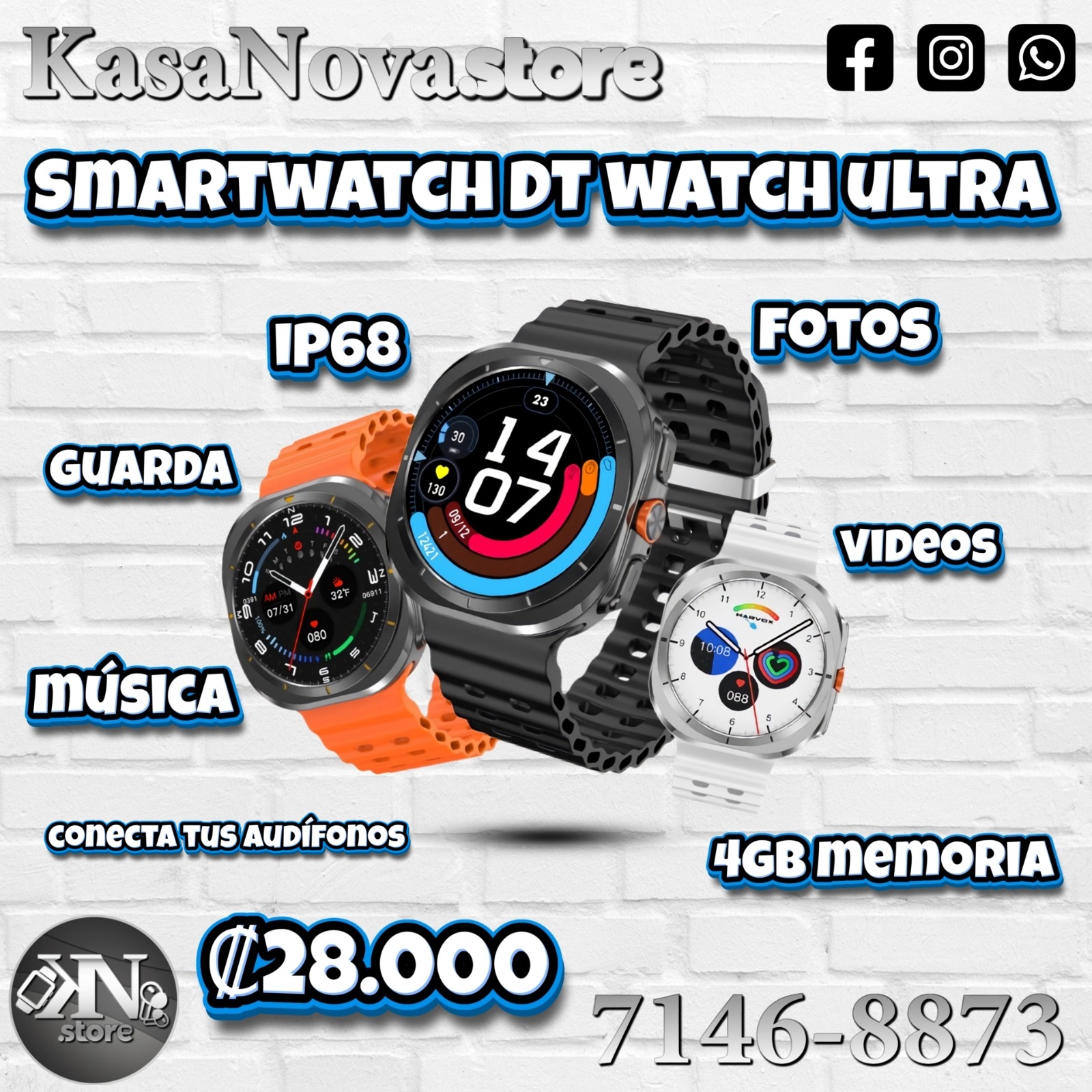 Smartwatch DT Watch Ultra