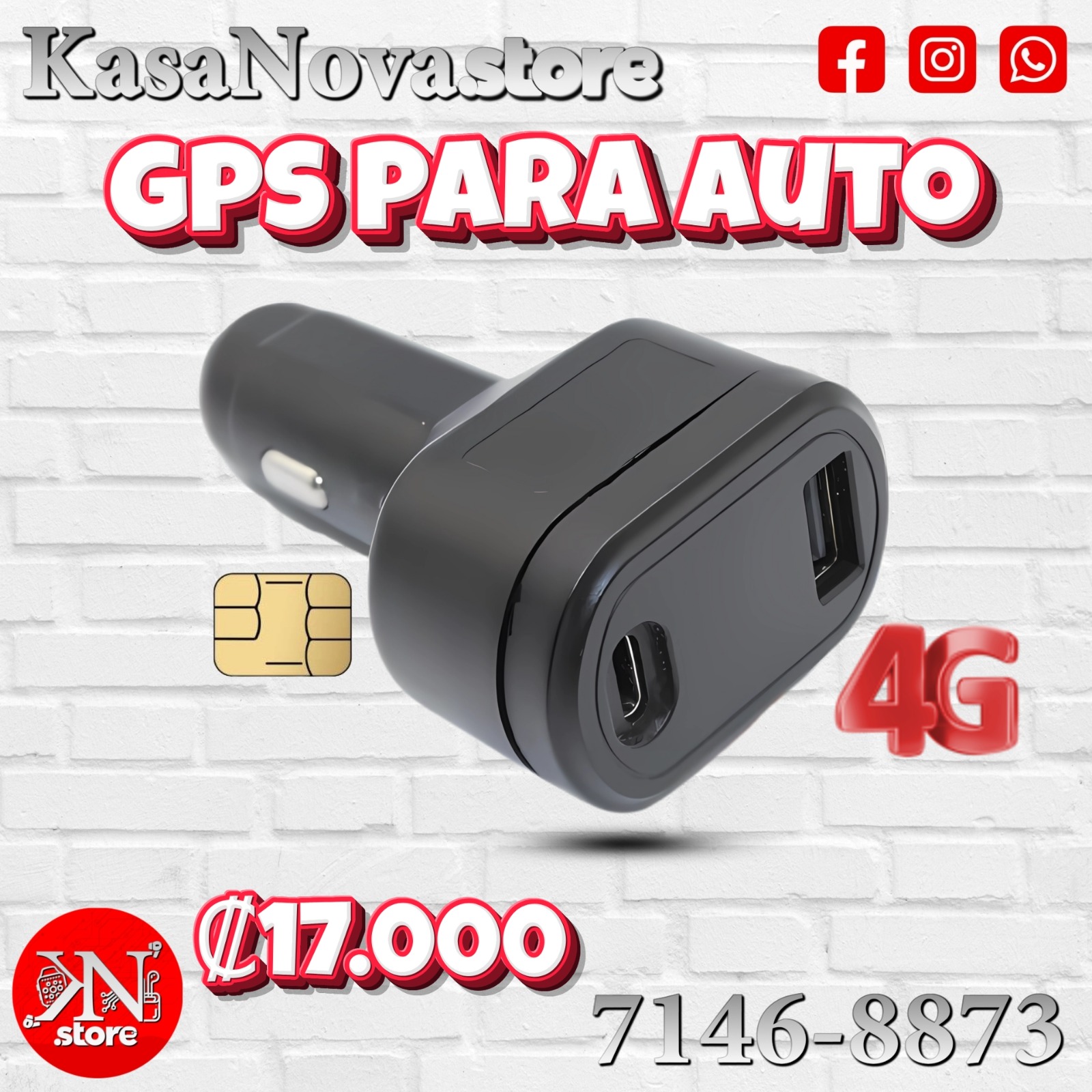 GPS para Auto 4G