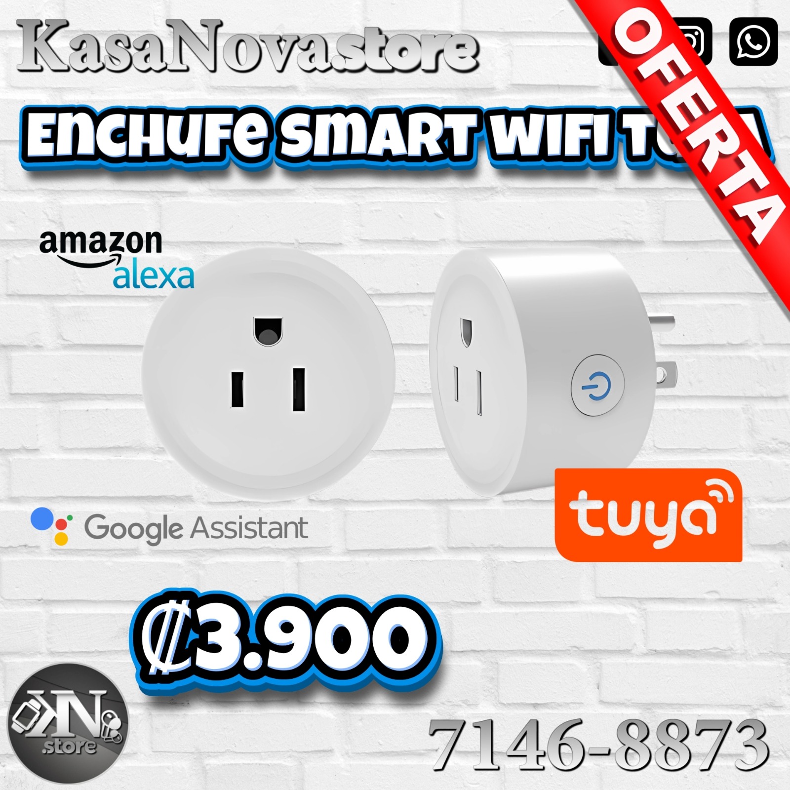 Enchufe Smart WiFi Tuya