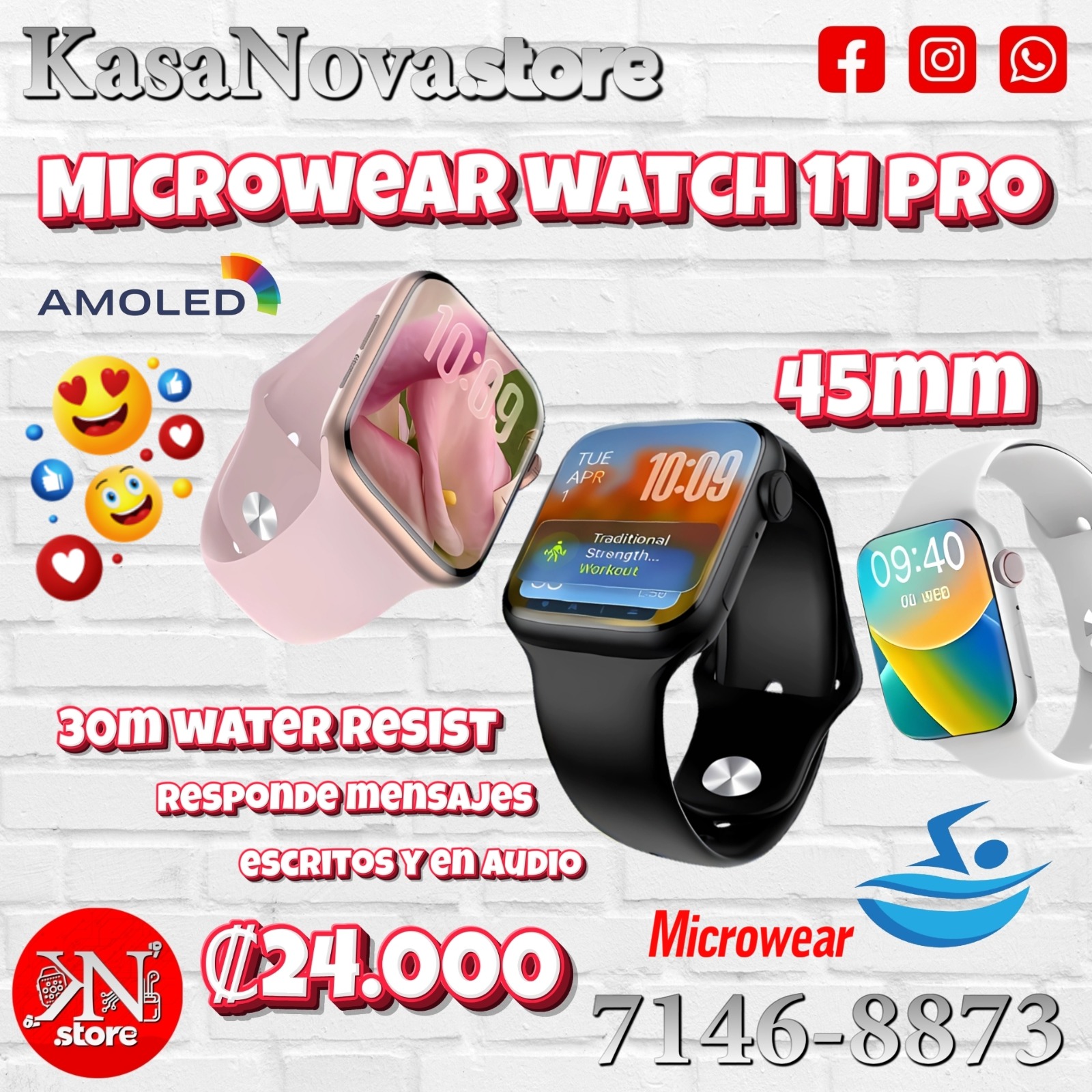 Microwear Watch 11 Pro