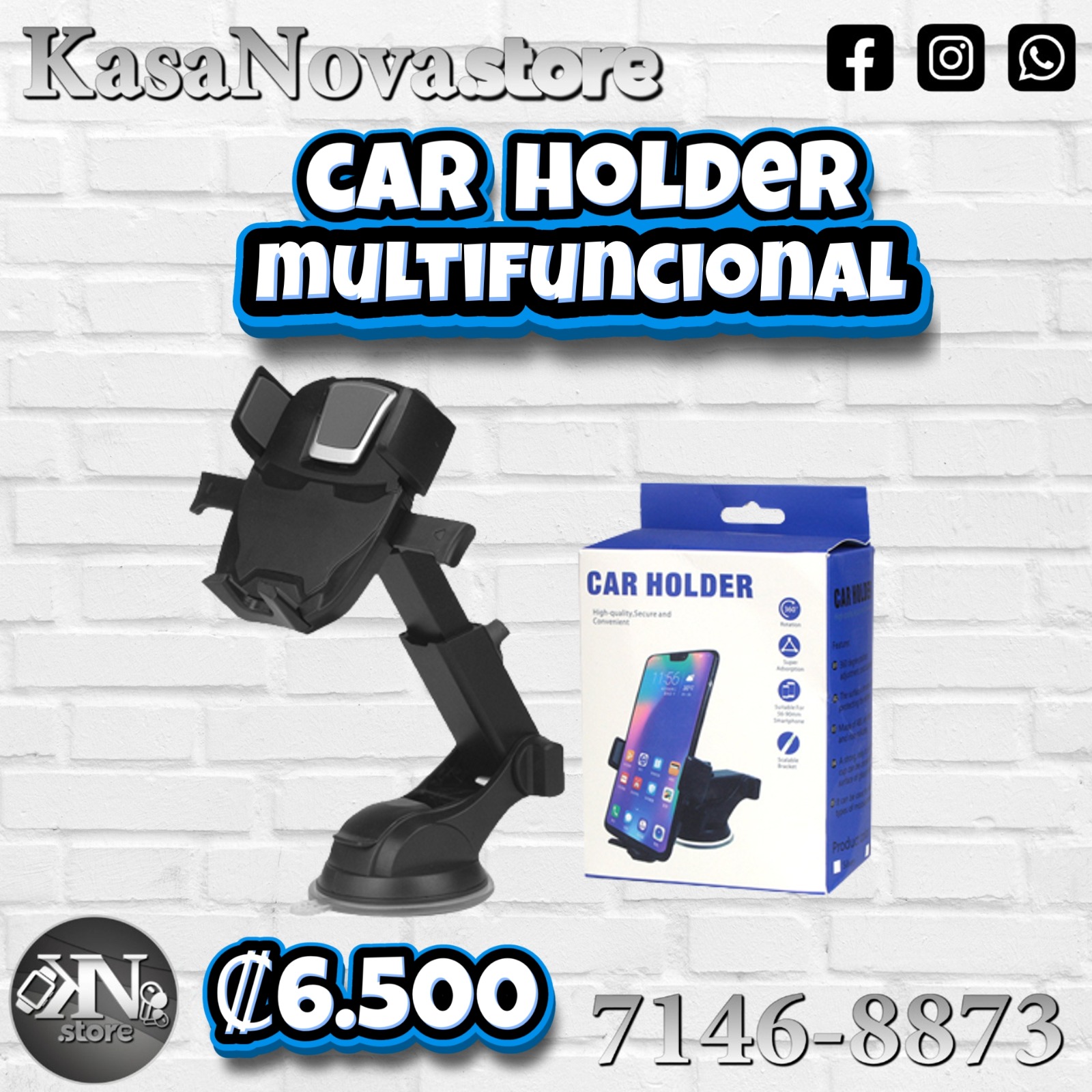 Soporte de celular para auto