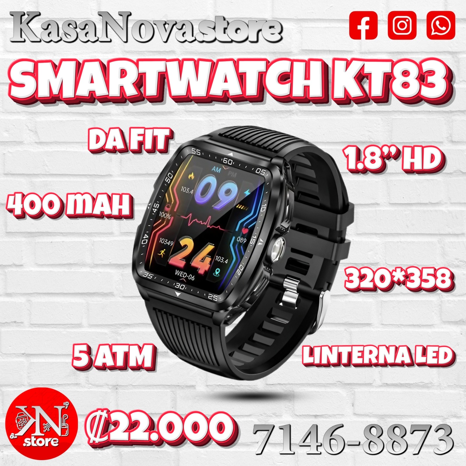 Smartwatch KT83