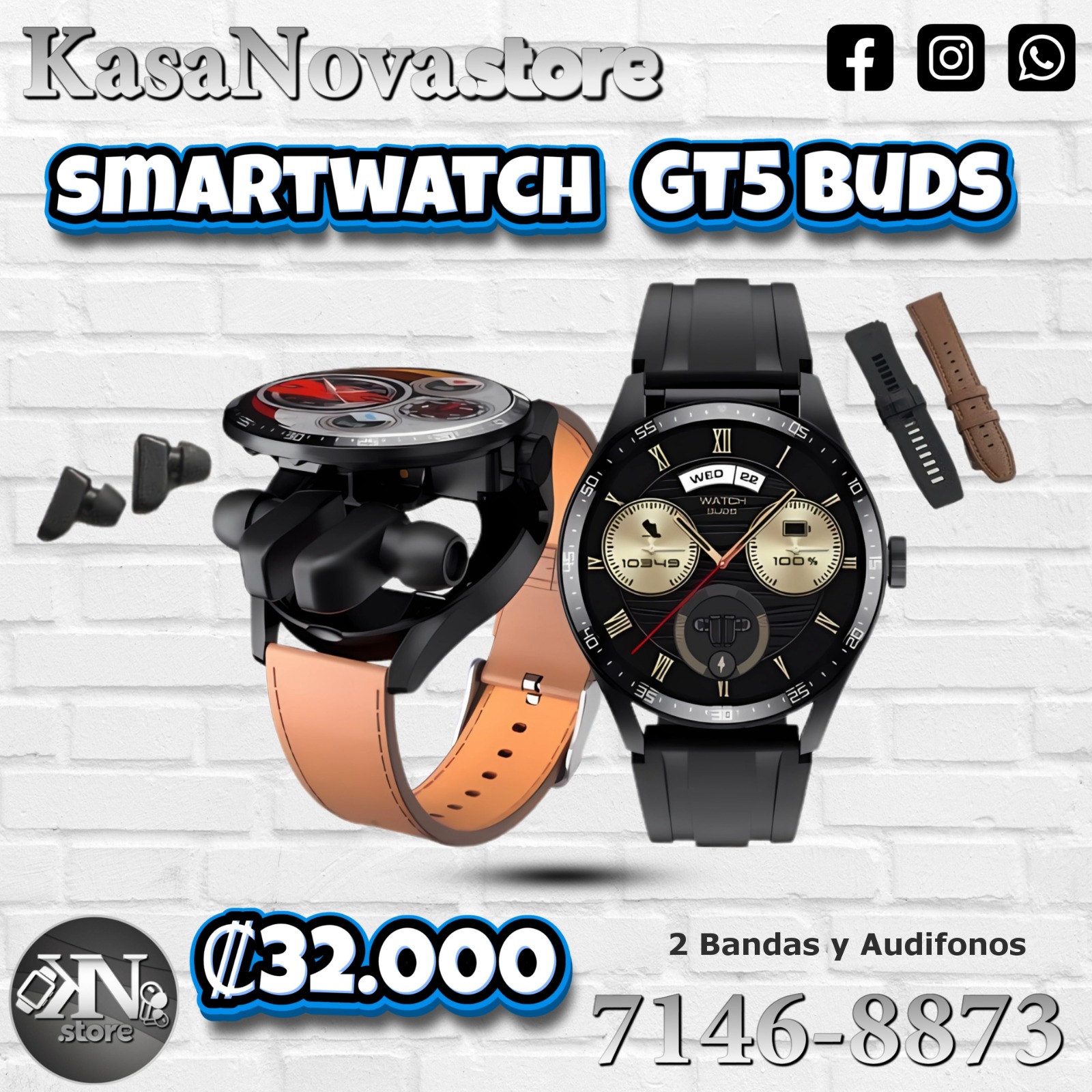 Smartwatch GT5 Buds