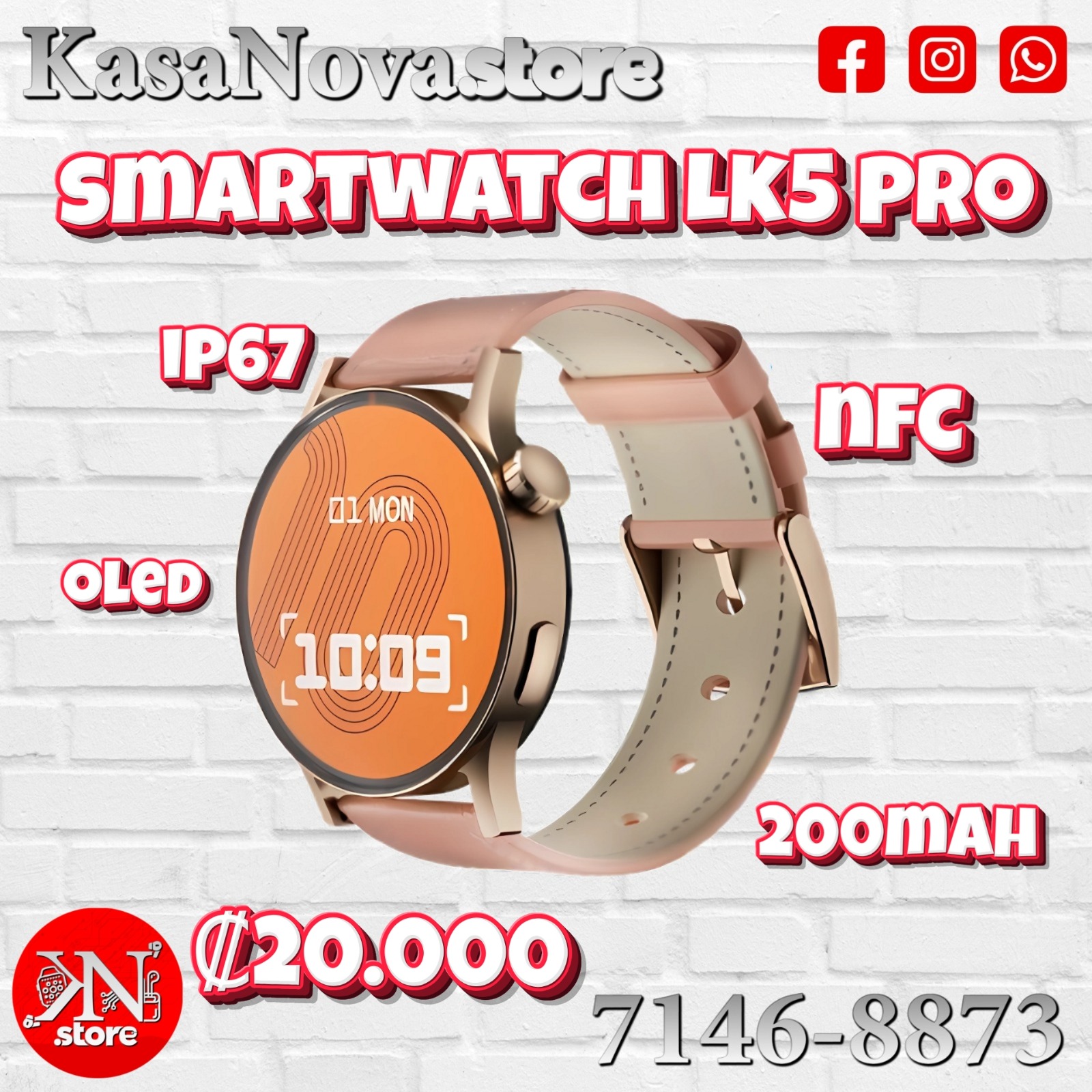 Smartwatch LK5 Pro