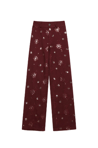 PANTALÓN BORDADO