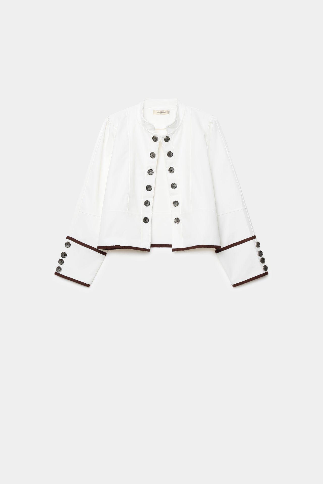 CHAQUETA CROP BOTONES