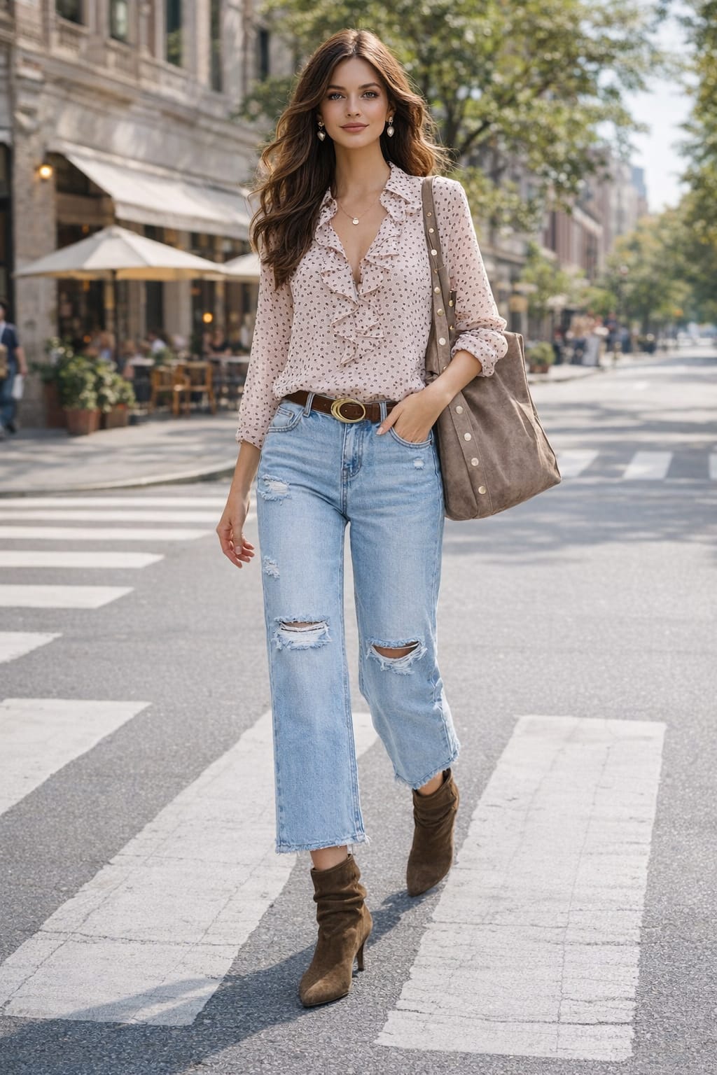 CAMISA VOLANTES LUNARES