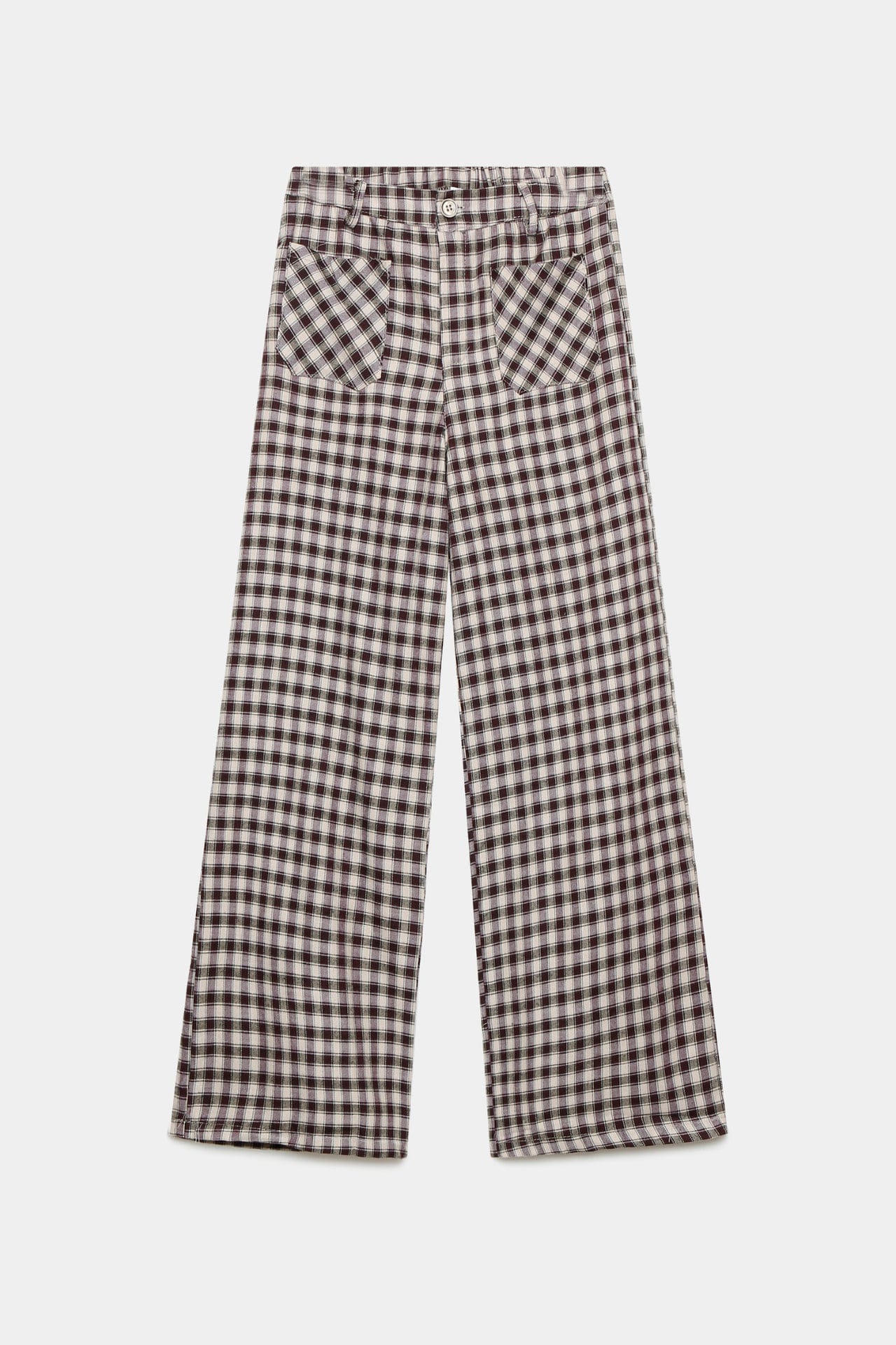 PANTALÓN RECTO CUADRO VYCHY