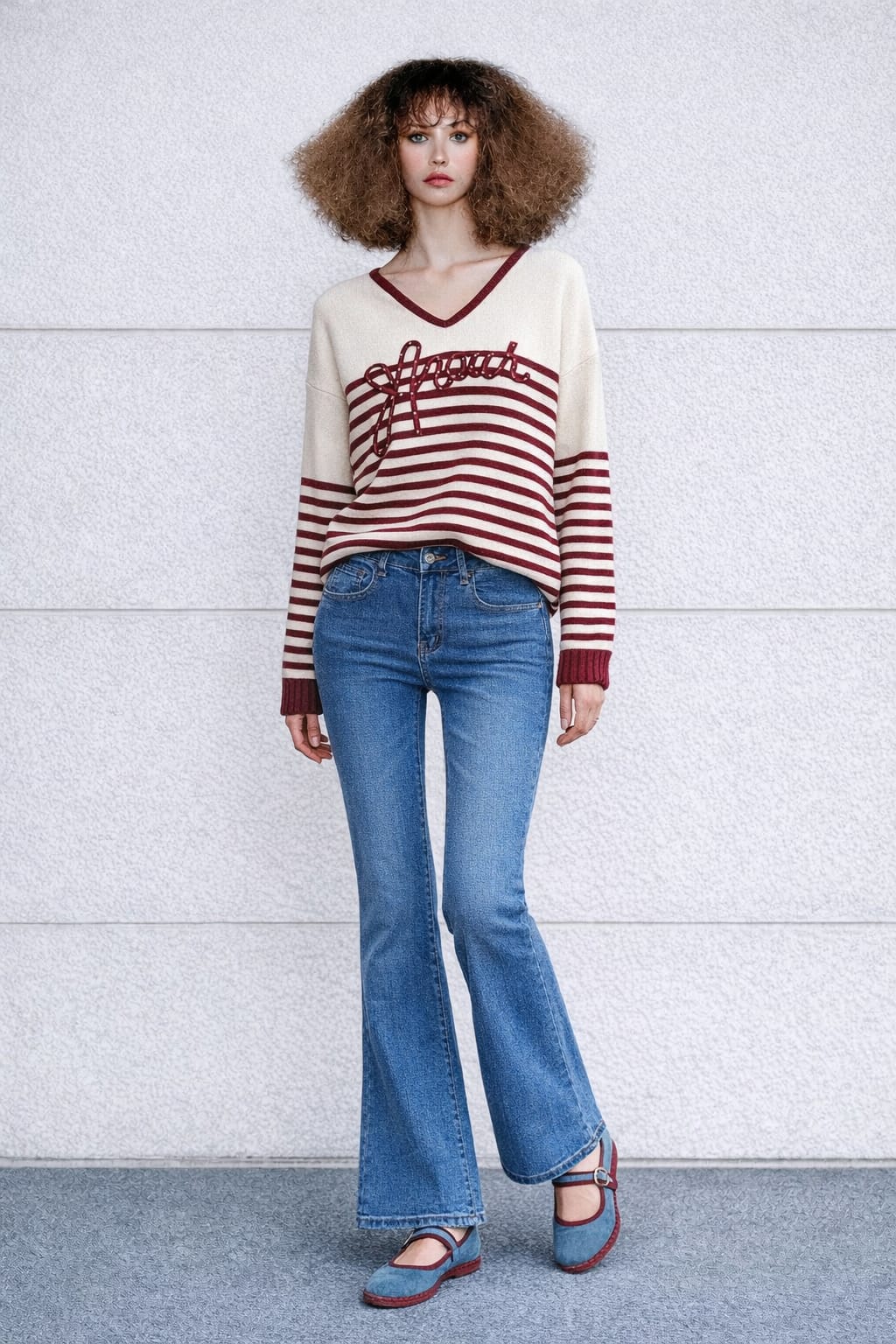 JEANS FLARE REGULAR WAIST