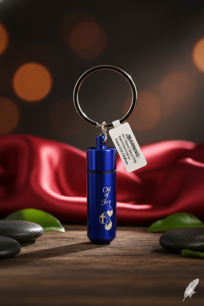 PRAYER OIL KEYCHAIN