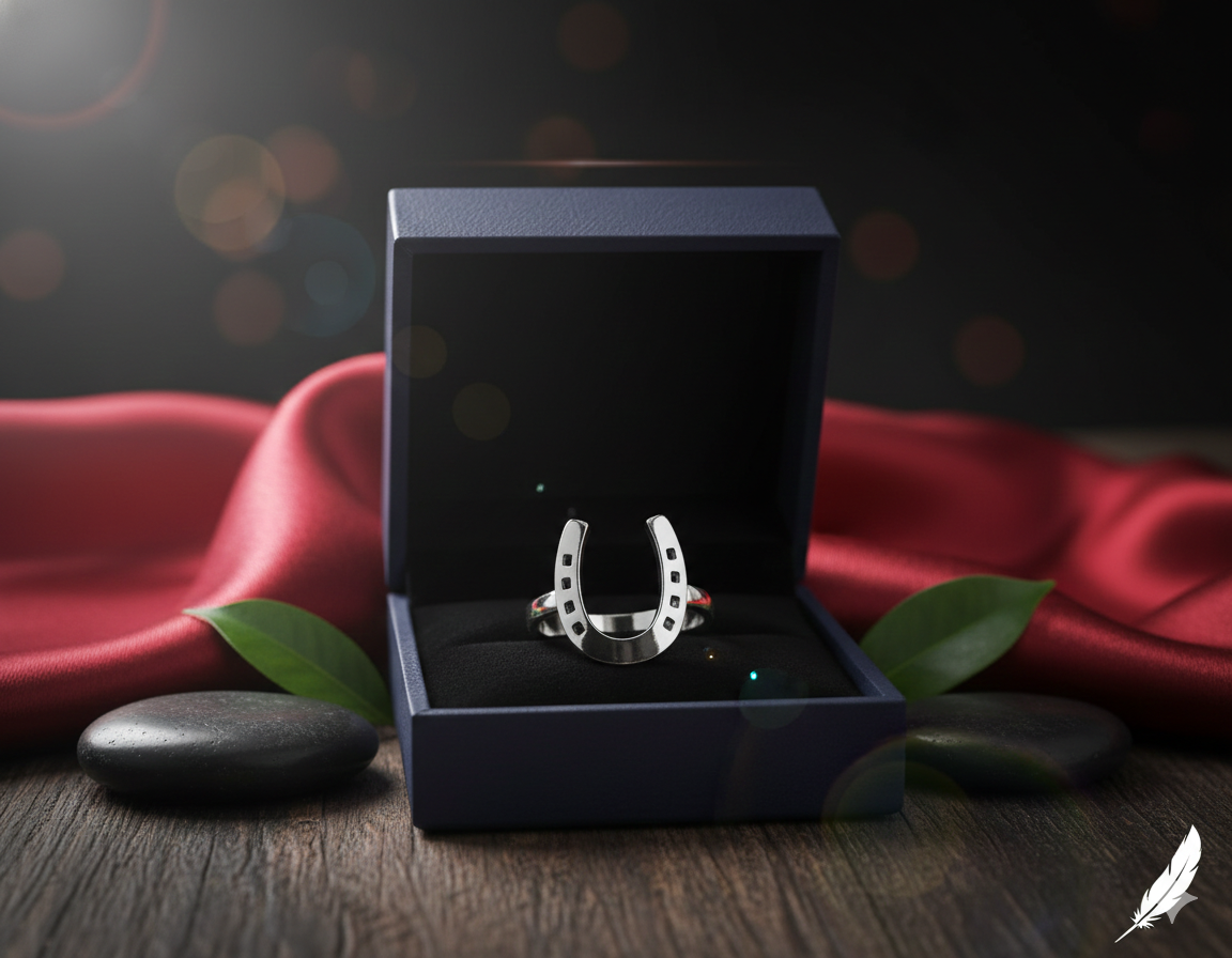 MEN'S HORSESHOE RING